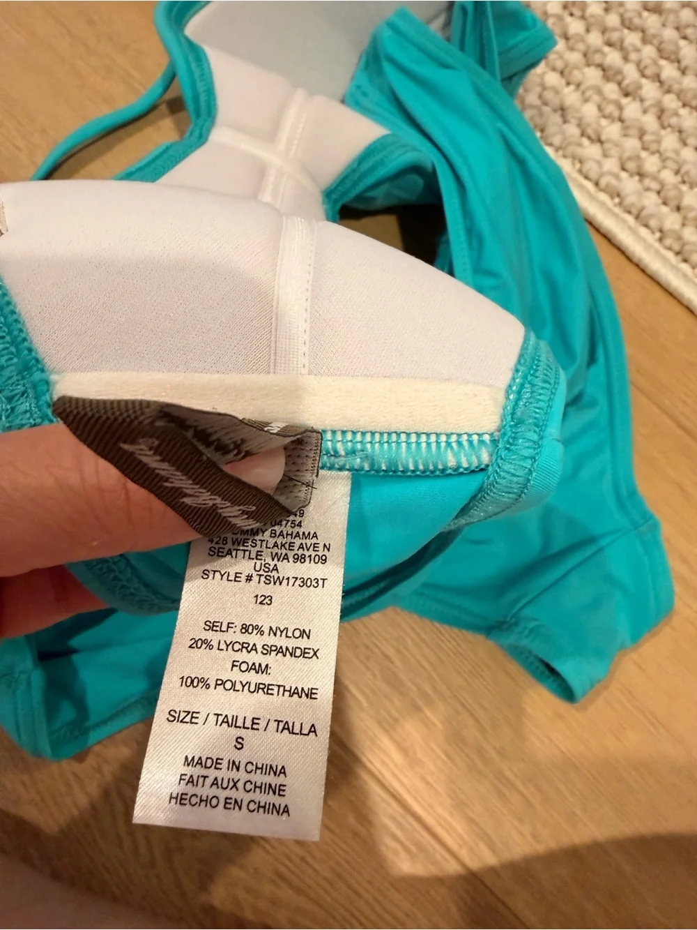Tommy Bahama Turquoise Twist Bikini Set